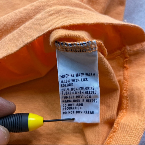 Polo Ralph Lauren PRL T-Shirt Men's Size XL Orange Big Logo Anchor Graphic Print - Picture 8 of 15